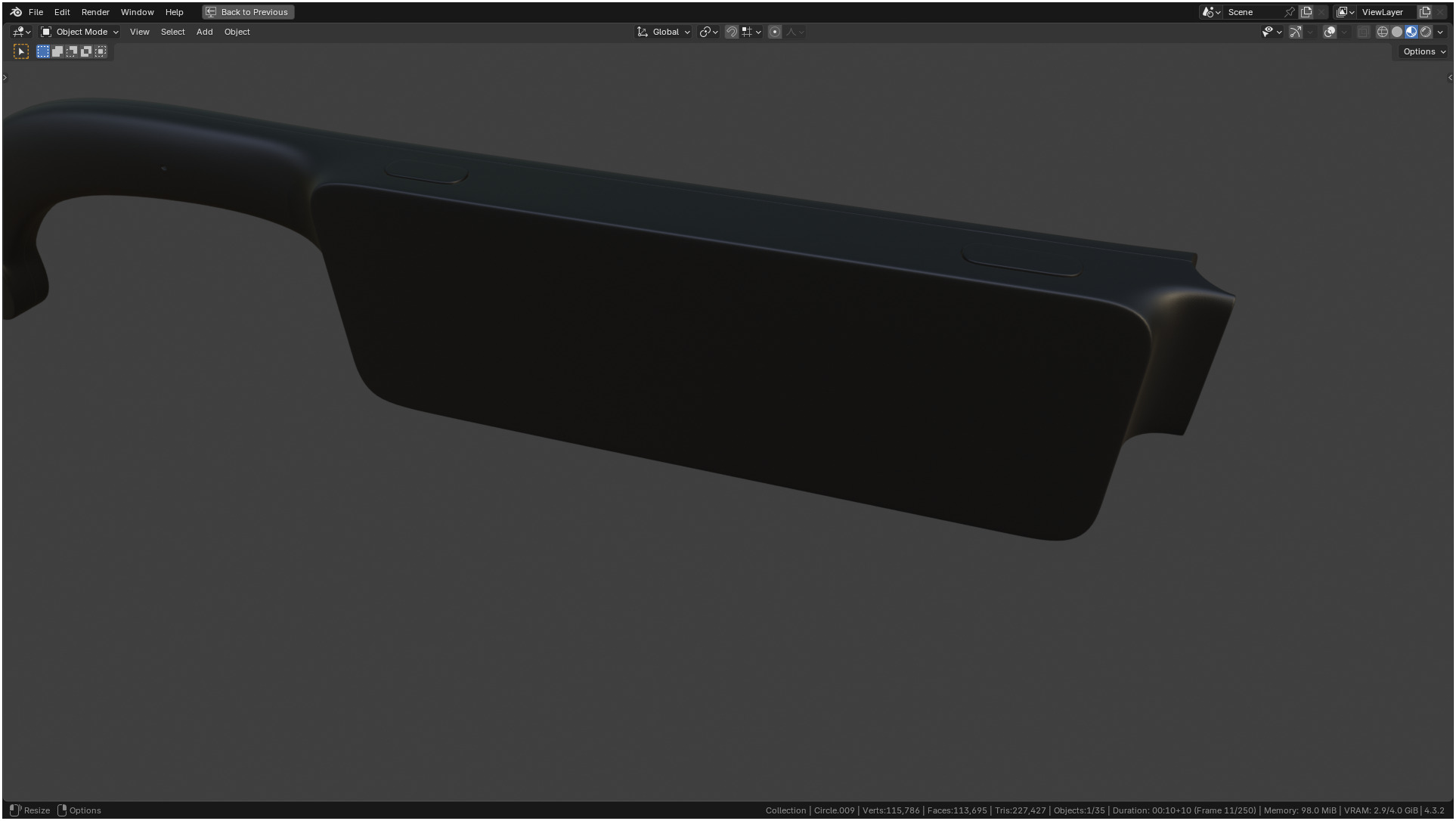Aria Gen 2 Smart Glasses 3D model_43