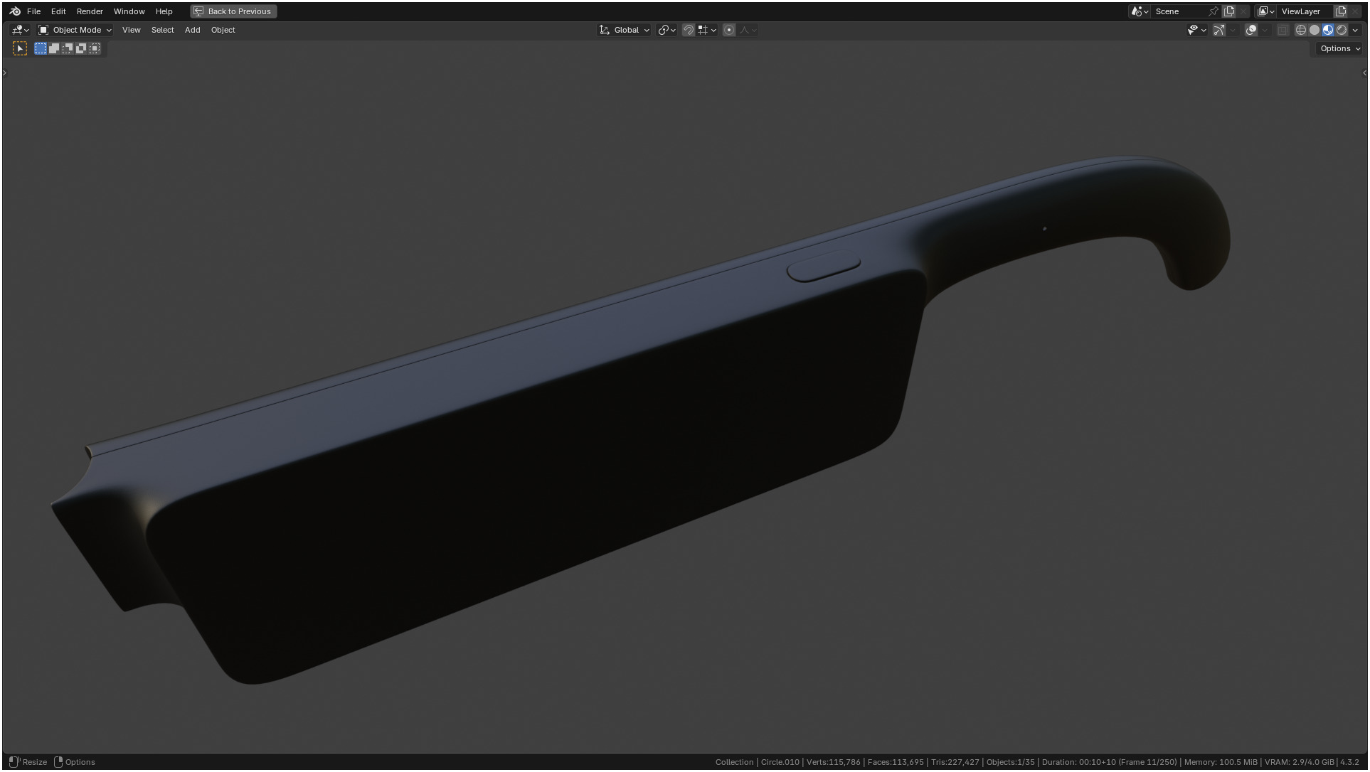 Aria Gen 2 Smart Glasses 3D model_47