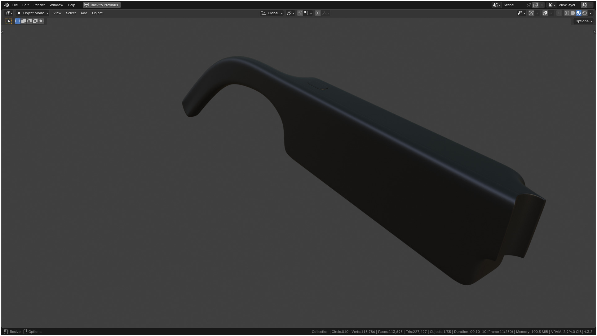 Aria Gen 2 Smart Glasses 3D model_48