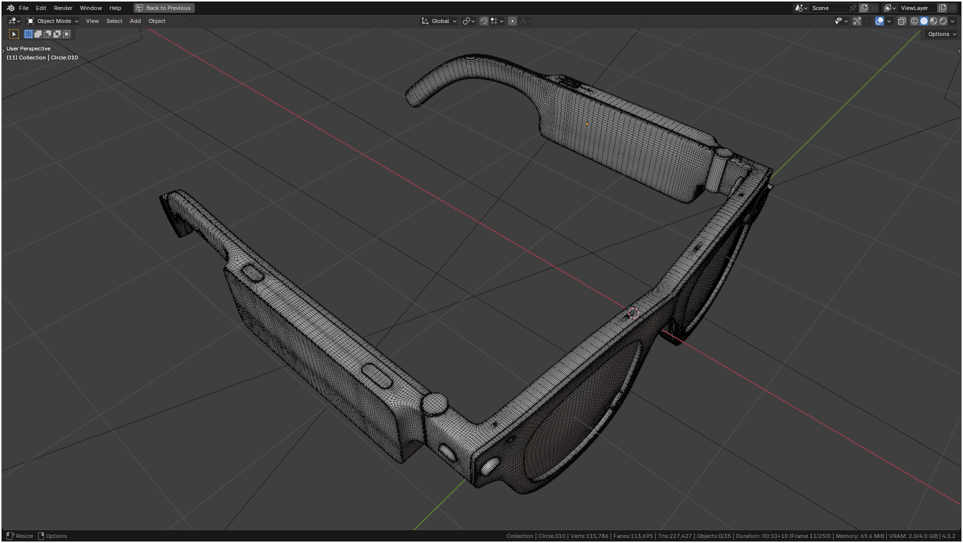 Aria Gen 2 Smart Glasses 3D model_51