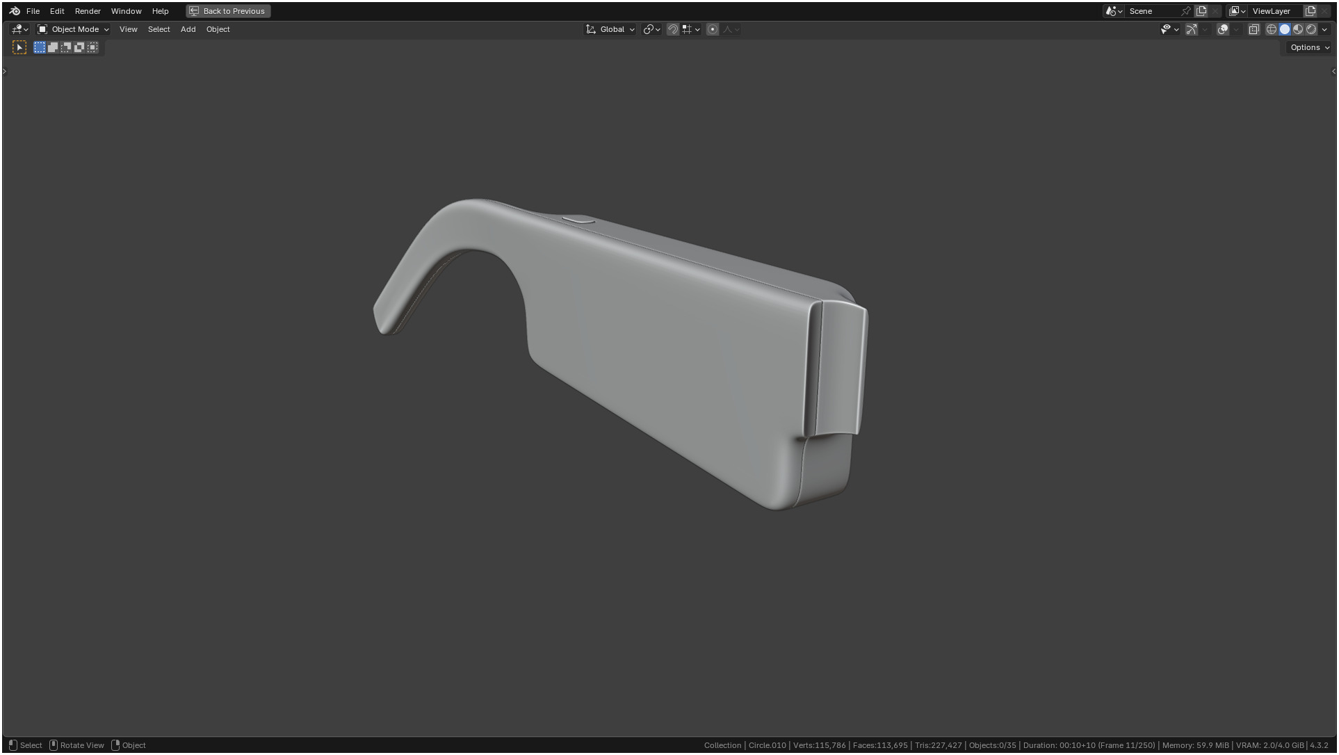 Aria Gen 2 Smart Glasses 3D model_25