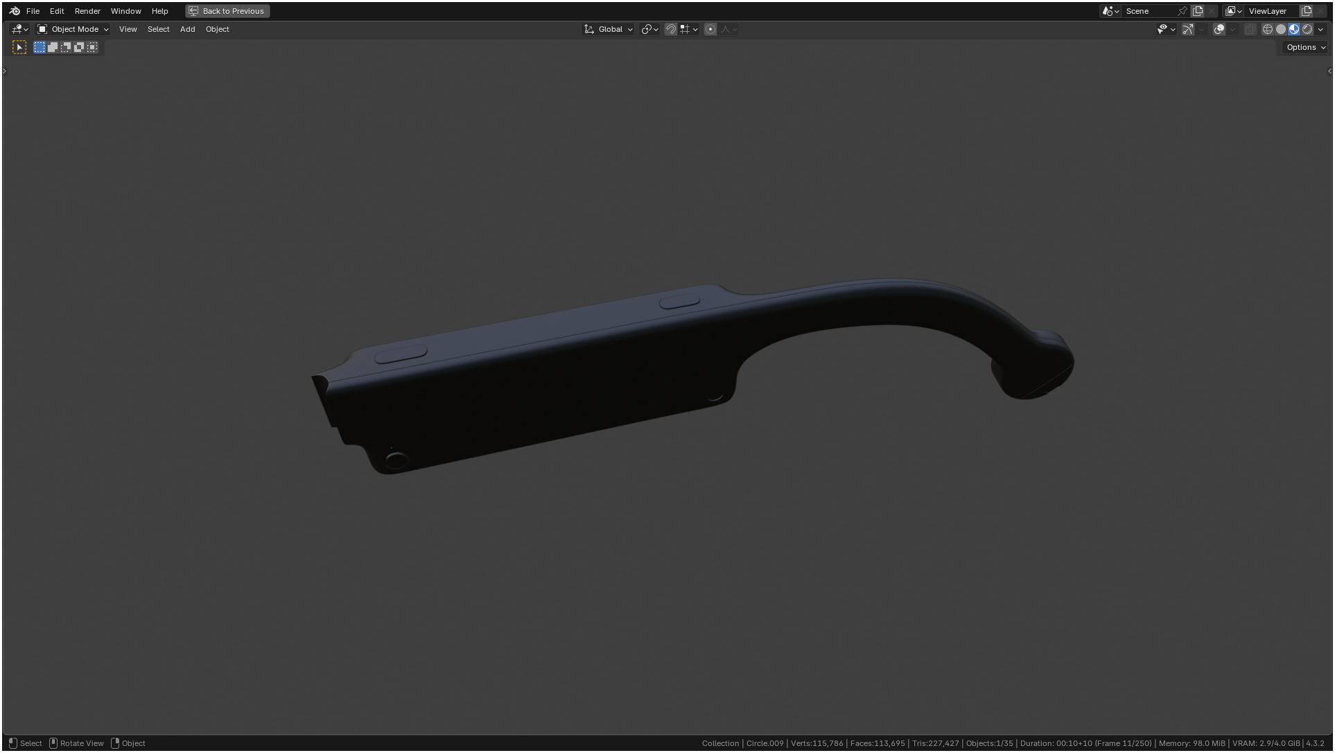 Aria Gen 2 Smart Glasses 3D model_46