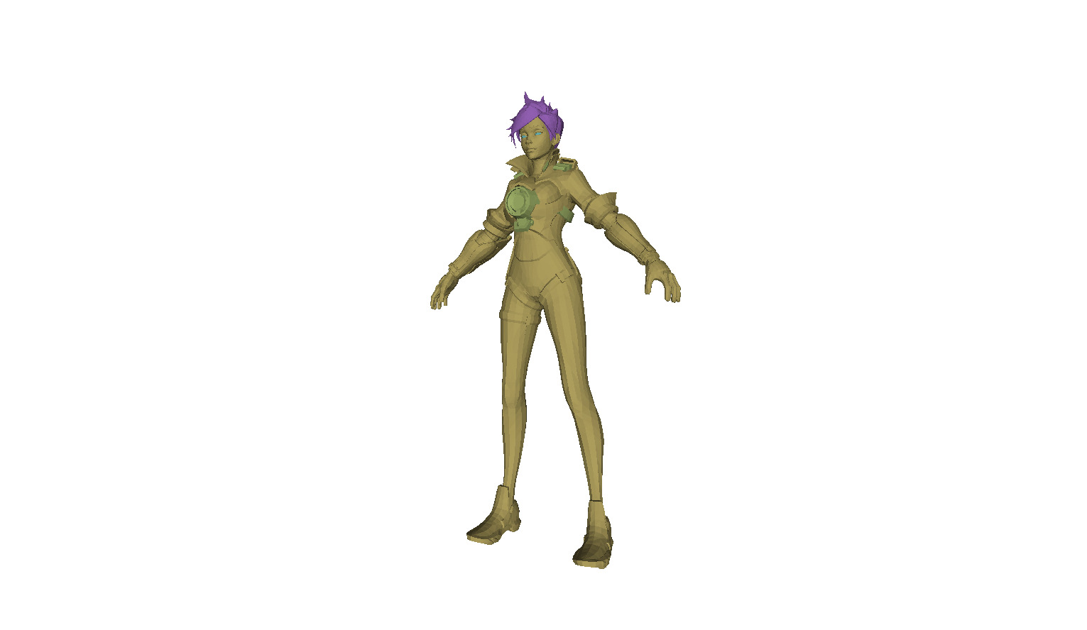 Printle VS Femme 990 P 3D print model_22