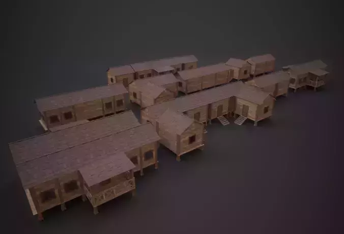 Village Modular Wood House