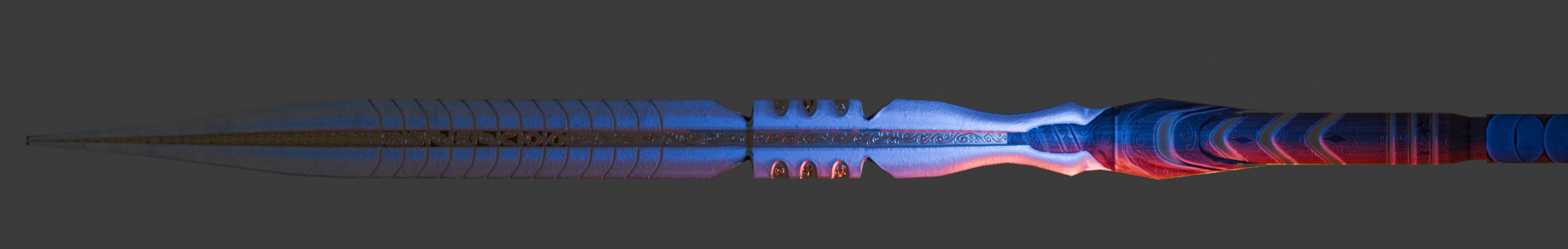 StaffBlade - Game Ready Asset Low-poly 3D model_3