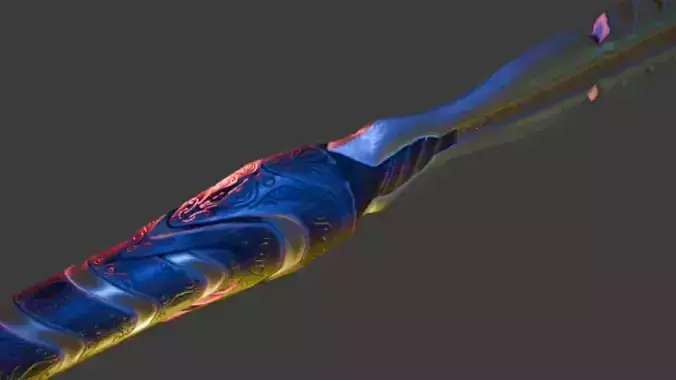 StaffBlade - Game Ready Asset