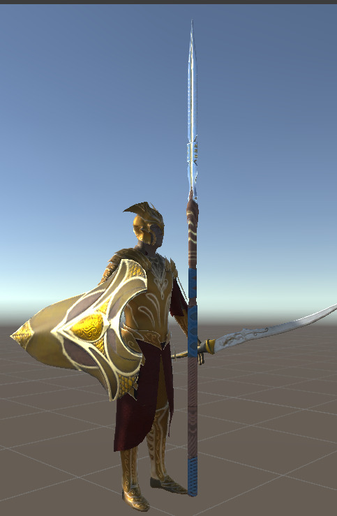 StaffBlade - Game Ready Asset Low-poly 3D model_7