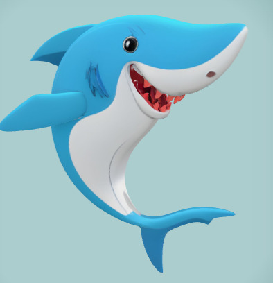 3D WHALE 3D model_2