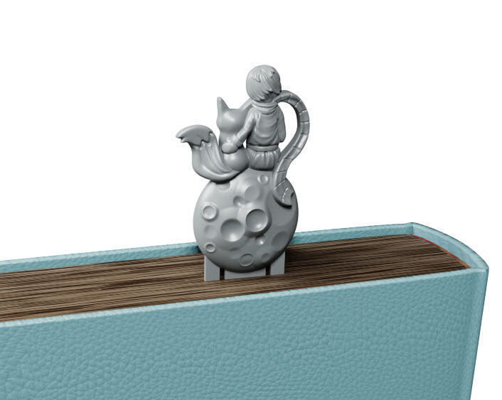 Bookmark Fantasy Pack 3D print model_32