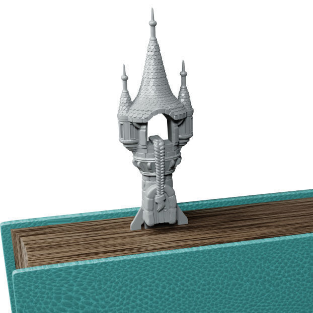 Bookmark Fantasy Pack 3D print model_46