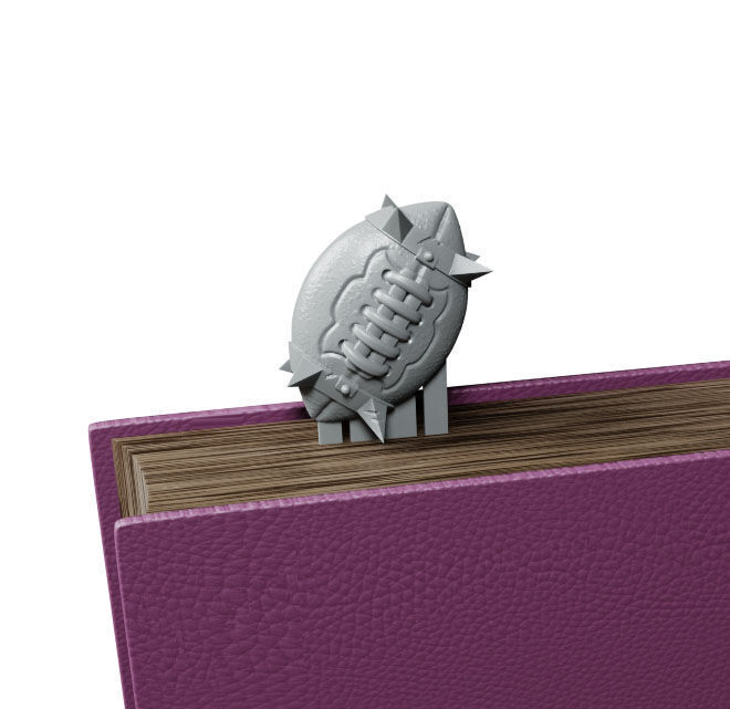 Bookmark Fantasy Pack 3D print model_1