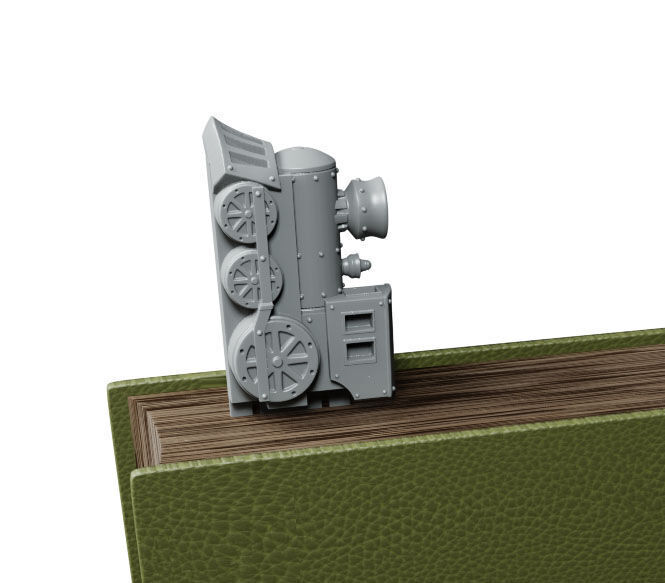 Bookmark Fantasy Pack 3D print model_4