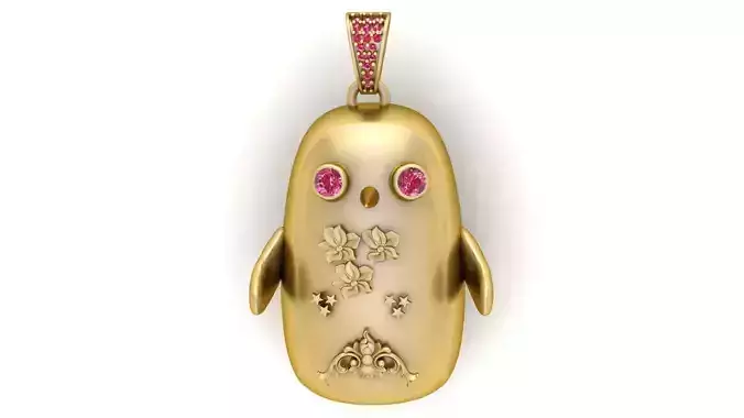 ANIMAL PENDANT 3D PRITNABLE MODEL 