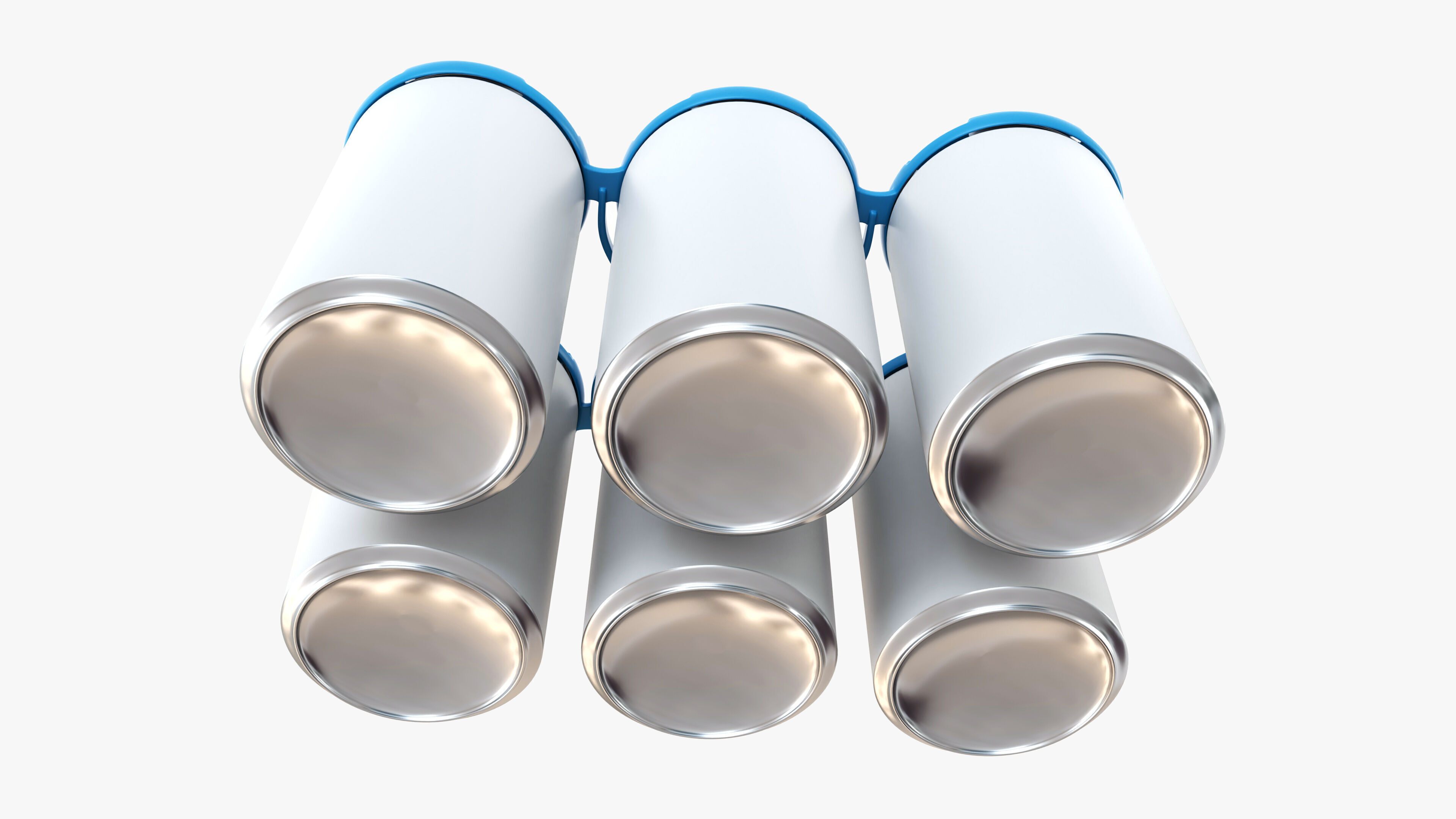 Slim Can 150ml Clip Pak Carrier Handle 6pak 3D model_2