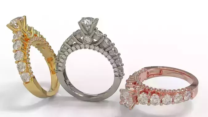 Diamond ring engagement 47324