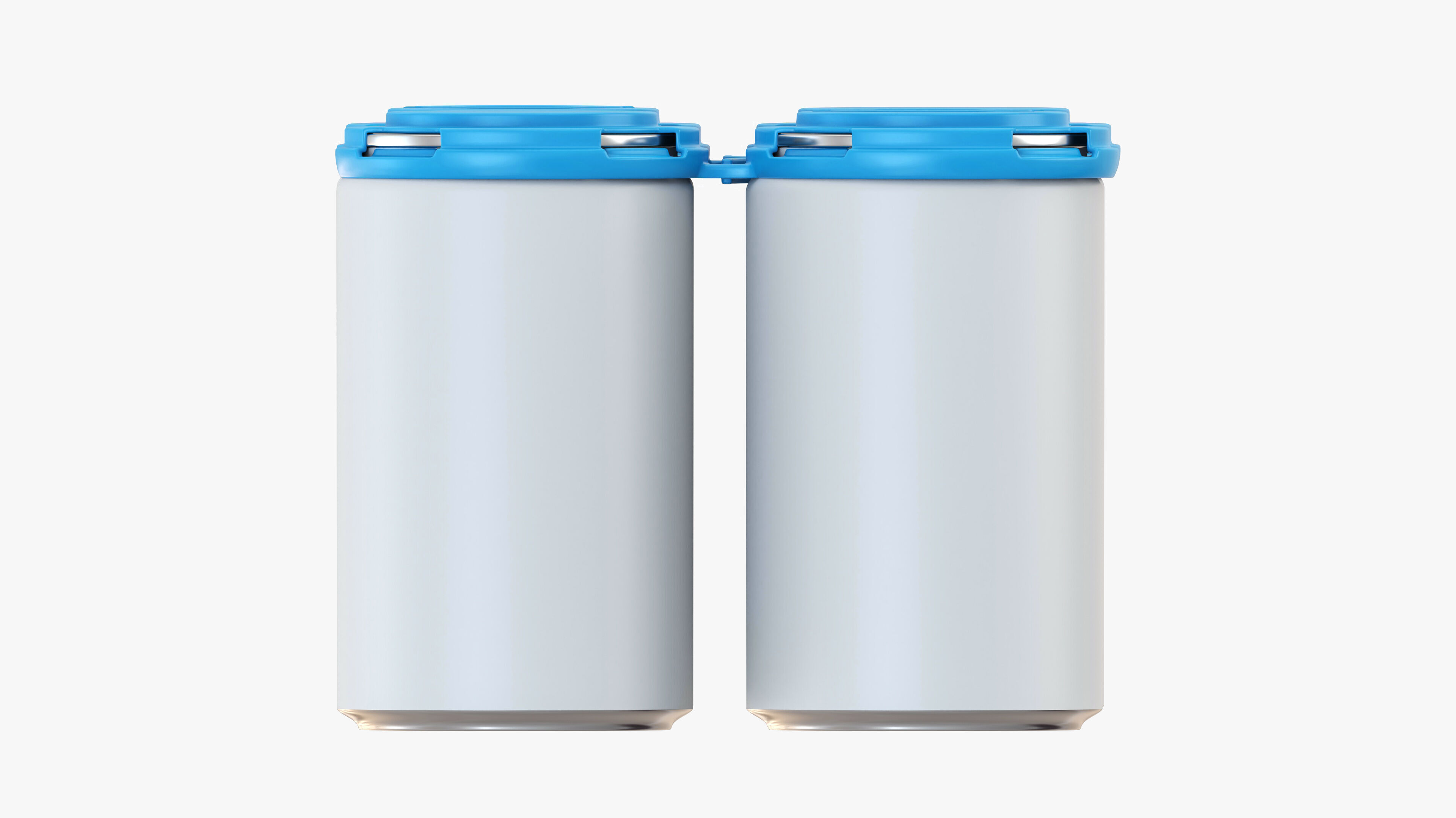 Slim Can 150ml Clip Pak Carrier Handle Quadpak 3D model_3