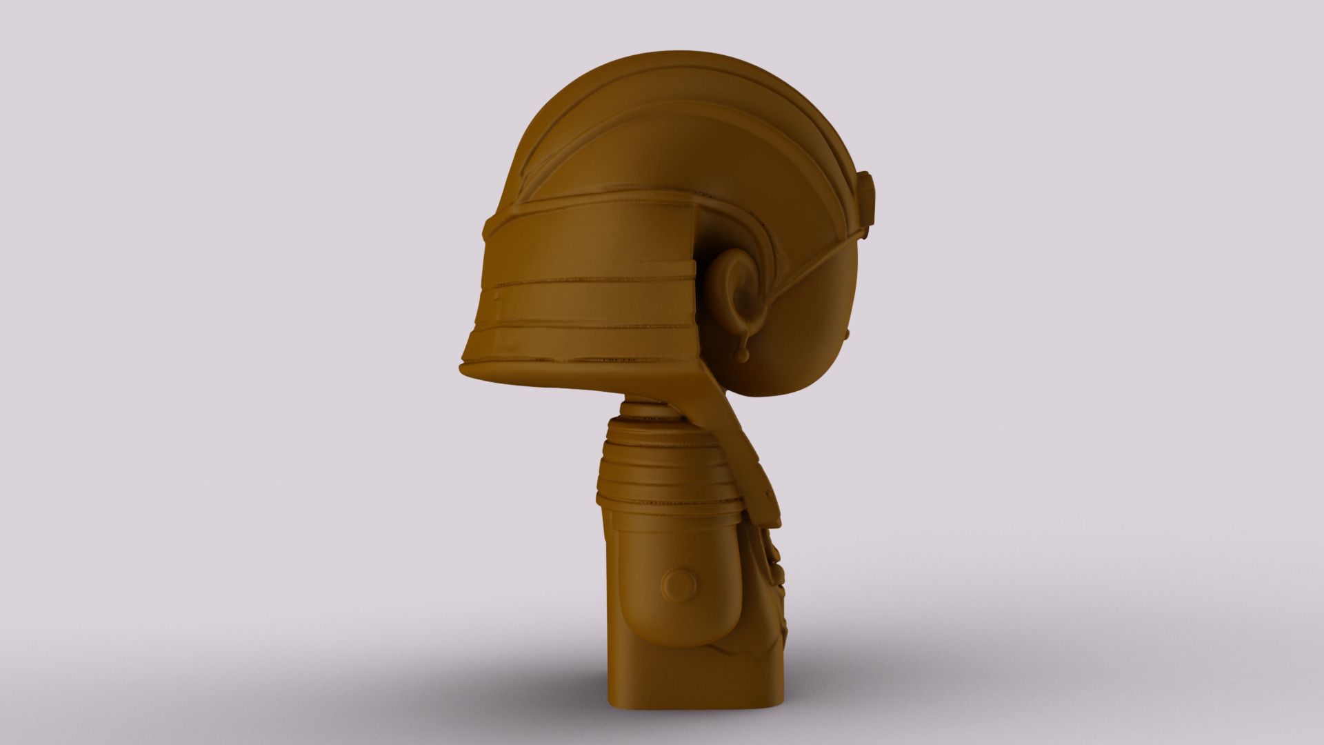 Ancient Egyptian Man 3D print model_5