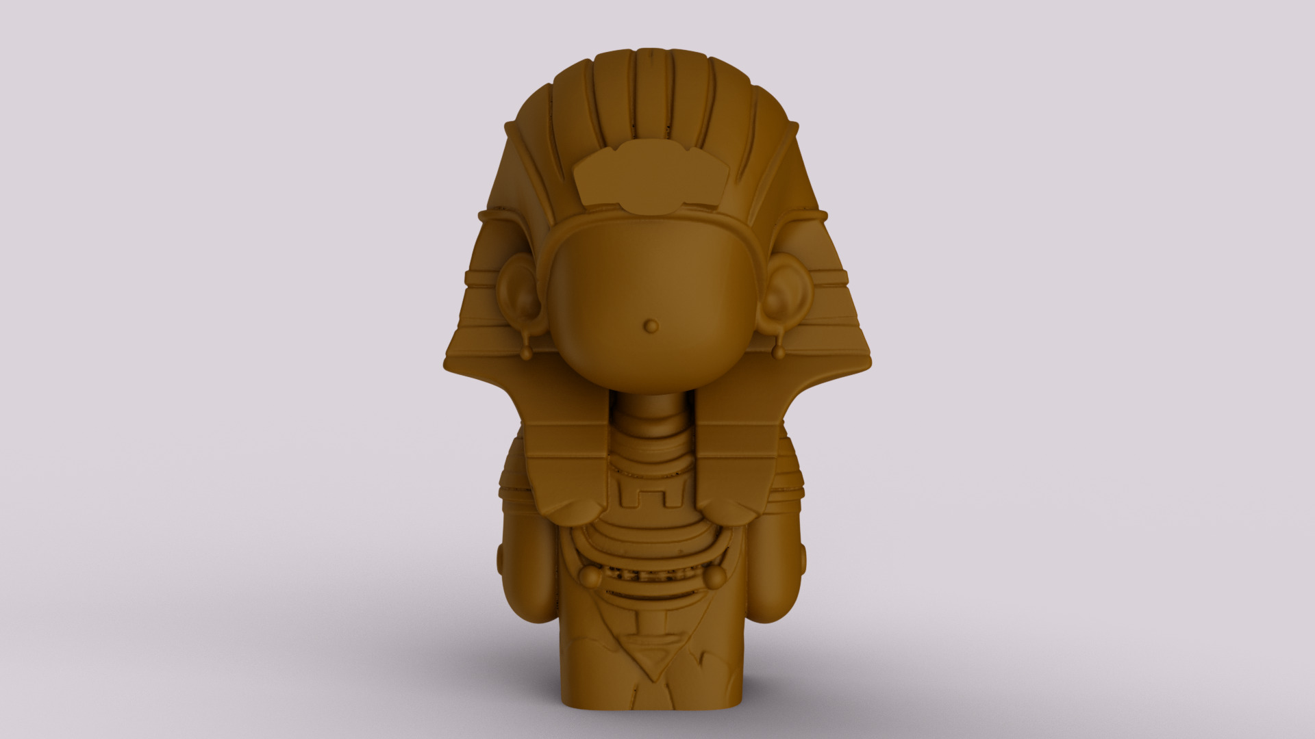 Ancient Egyptian Man 3D print model_2