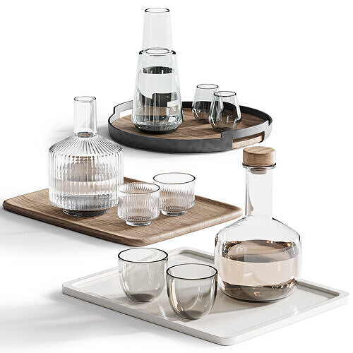 Tableware set21 3D model