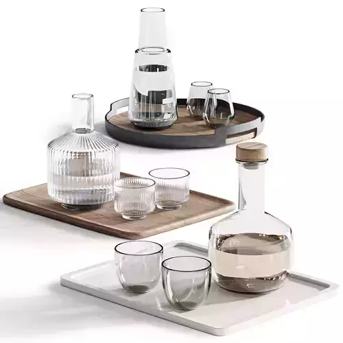 Tableware set21 3D model