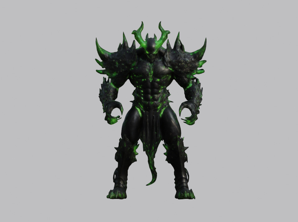 Chaos Demon 3D Model Pack 3D model_5