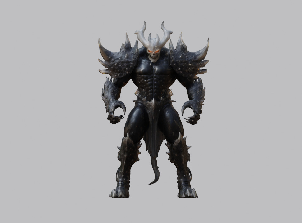 Chaos Demon 3D Model Pack 3D model_6