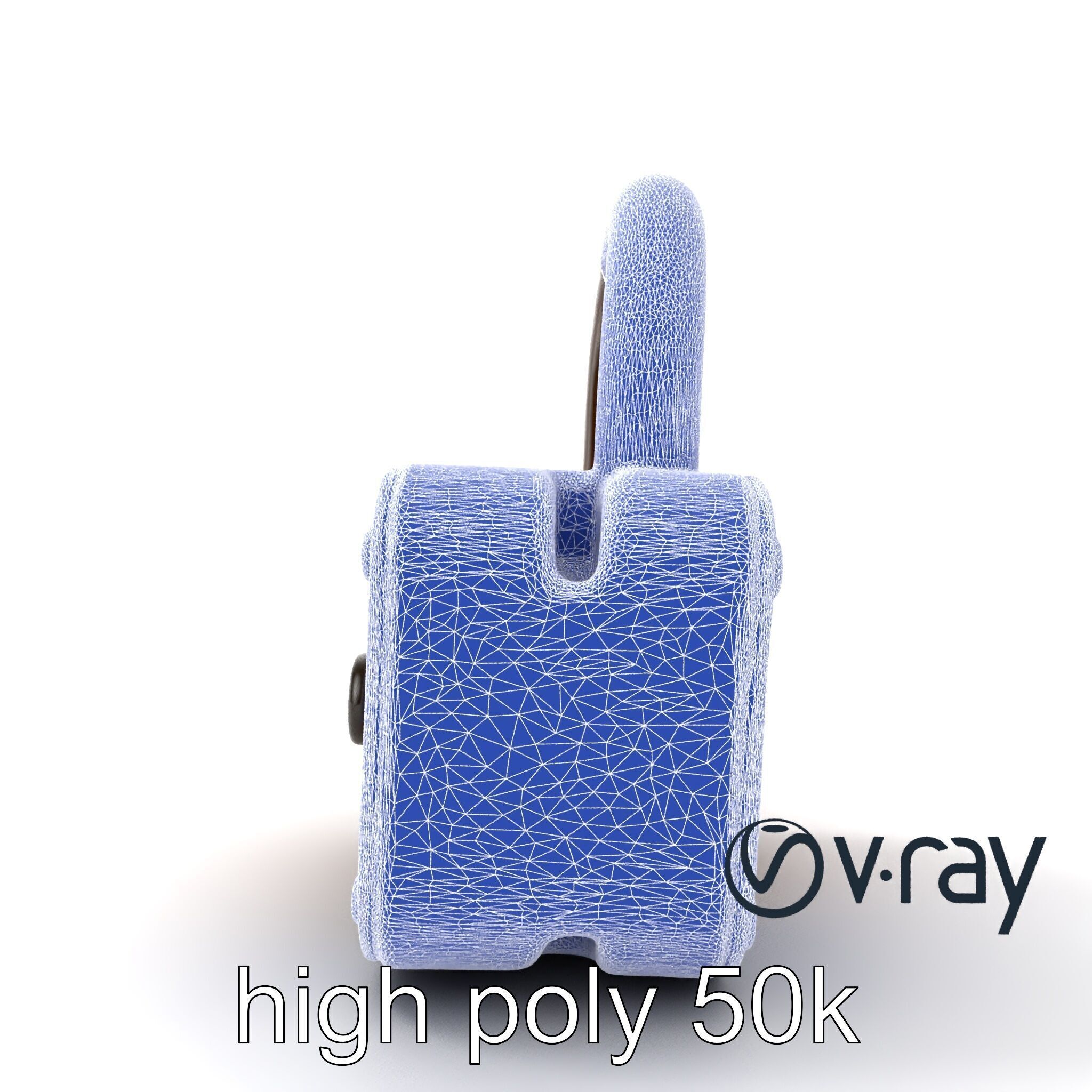 Rusted Metal Lock model pack Low-poly 3D model_28