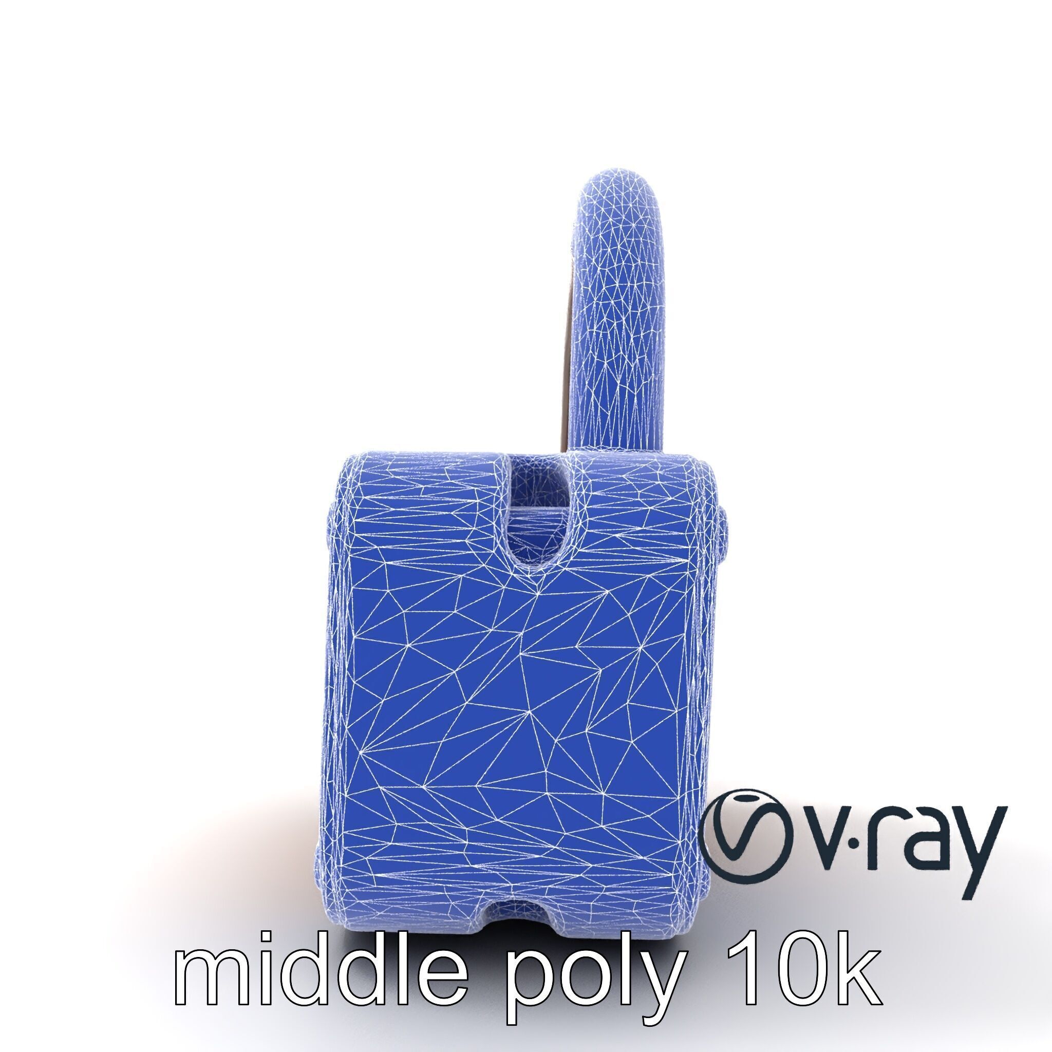 Rusted Metal Lock model pack Low-poly 3D model_21