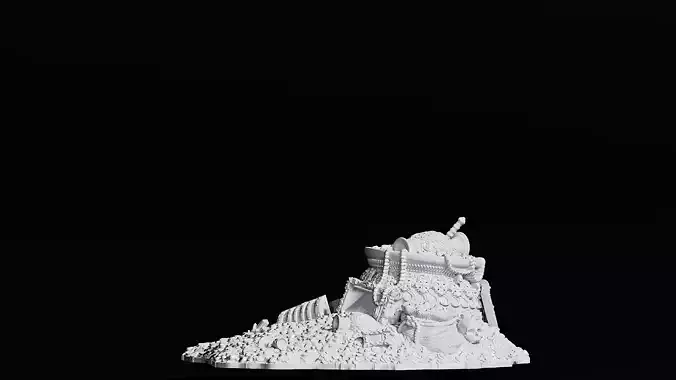 treasure 3D print model
