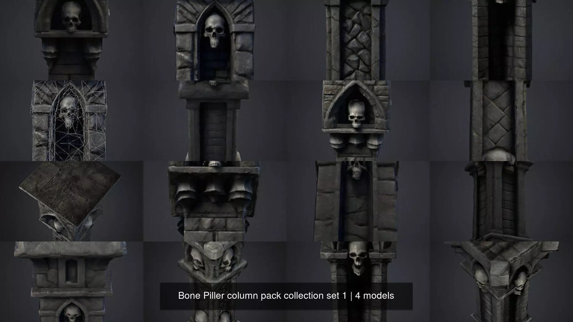 Bone Piller column pack collection set 1 _0