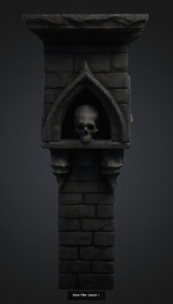 Bone Piller column pack collection set 1 _1