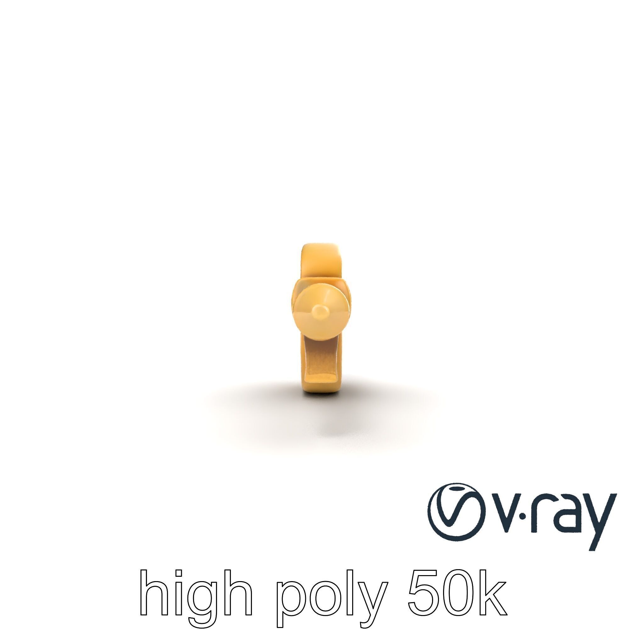 Intricate Antique Key Design model pack Low-poly 3D model_18