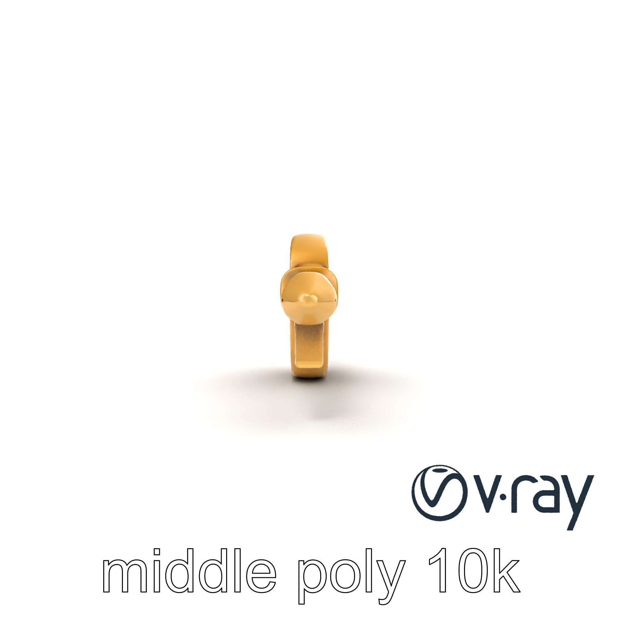 Intricate Antique Key Design model pack Low-poly 3D model_17