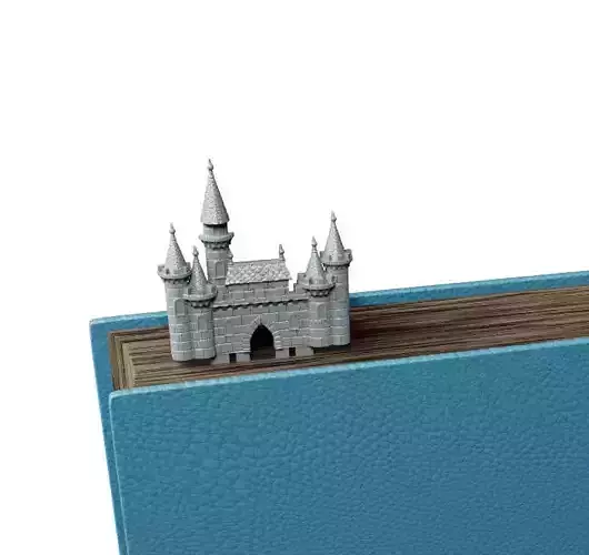 Castle Bookmark 3D print model
