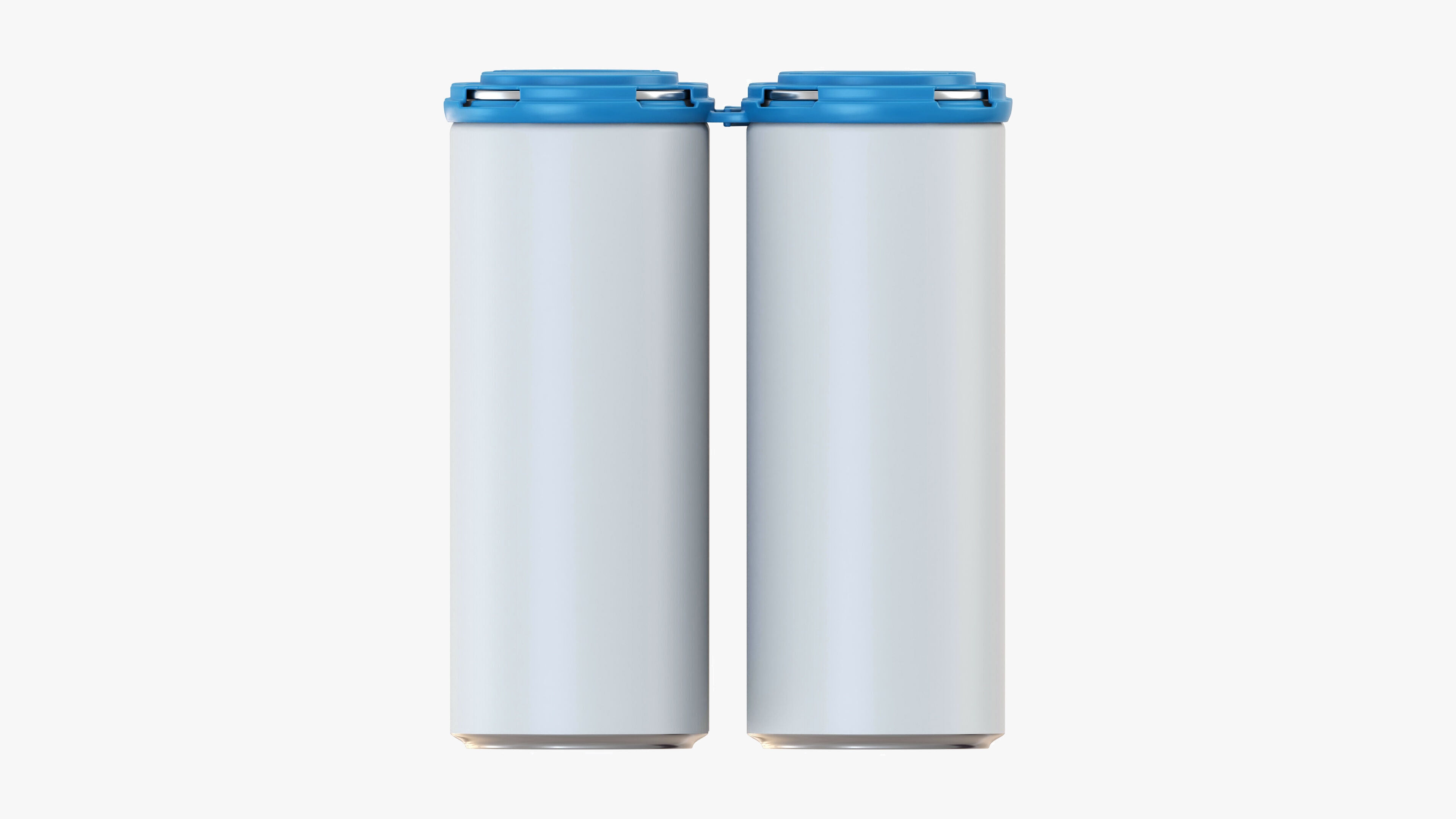 Slim Can 250ml Clip Pak Carrier Handle Quadpak 3D model_3