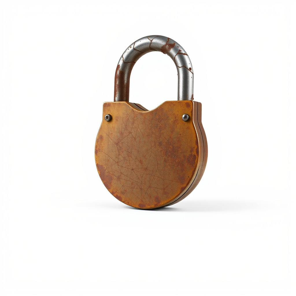 Rustic Metal Lock with Aged Texture model pack Low-poly 3D model_3