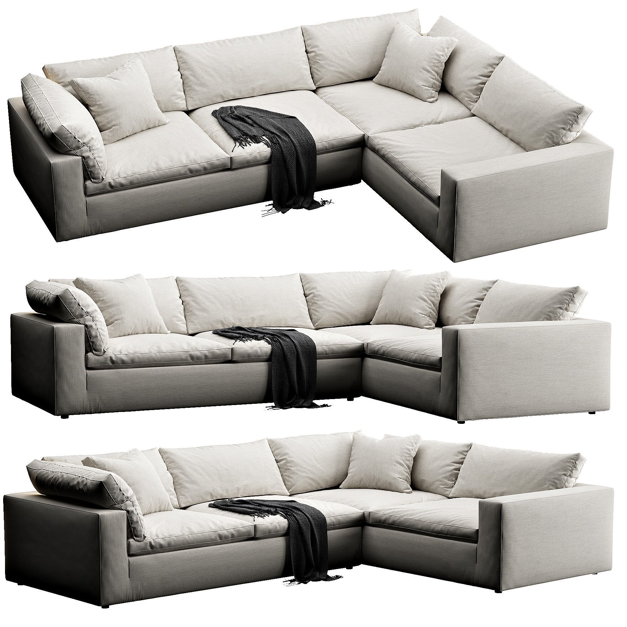 Restoration Hardware Cloud 3D model_3