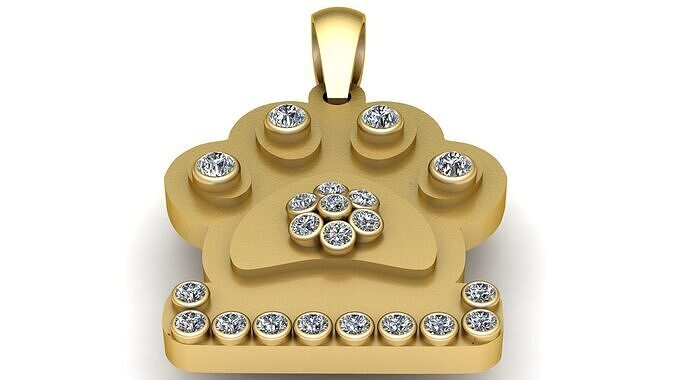 FANCY PENDANT 3D PRINTABLE MODEL  3D print model