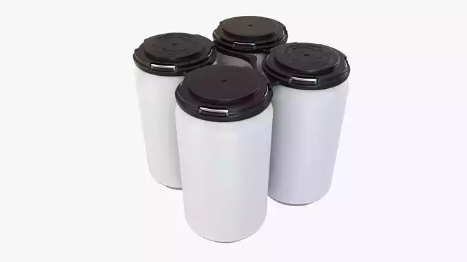 Standard Can 355ml 12oz Clip Pak Carrier Handle Quadpak