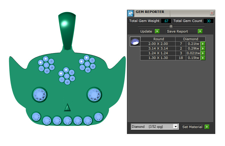 CAT FACE PENDANT 3D PRINTABLE MODEL  3D print model_6