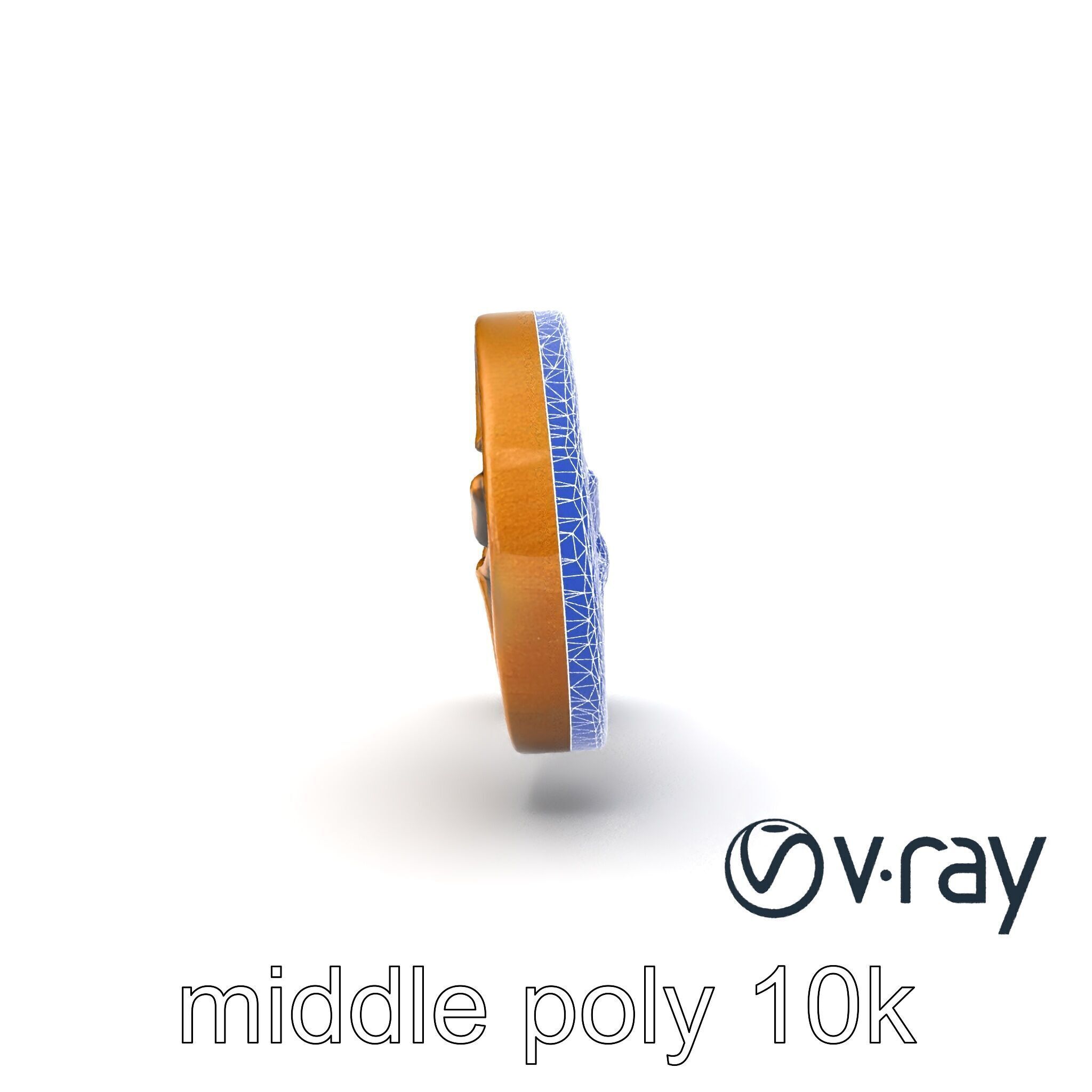 Antique Ornate Key model pack Low-poly 3D model_28