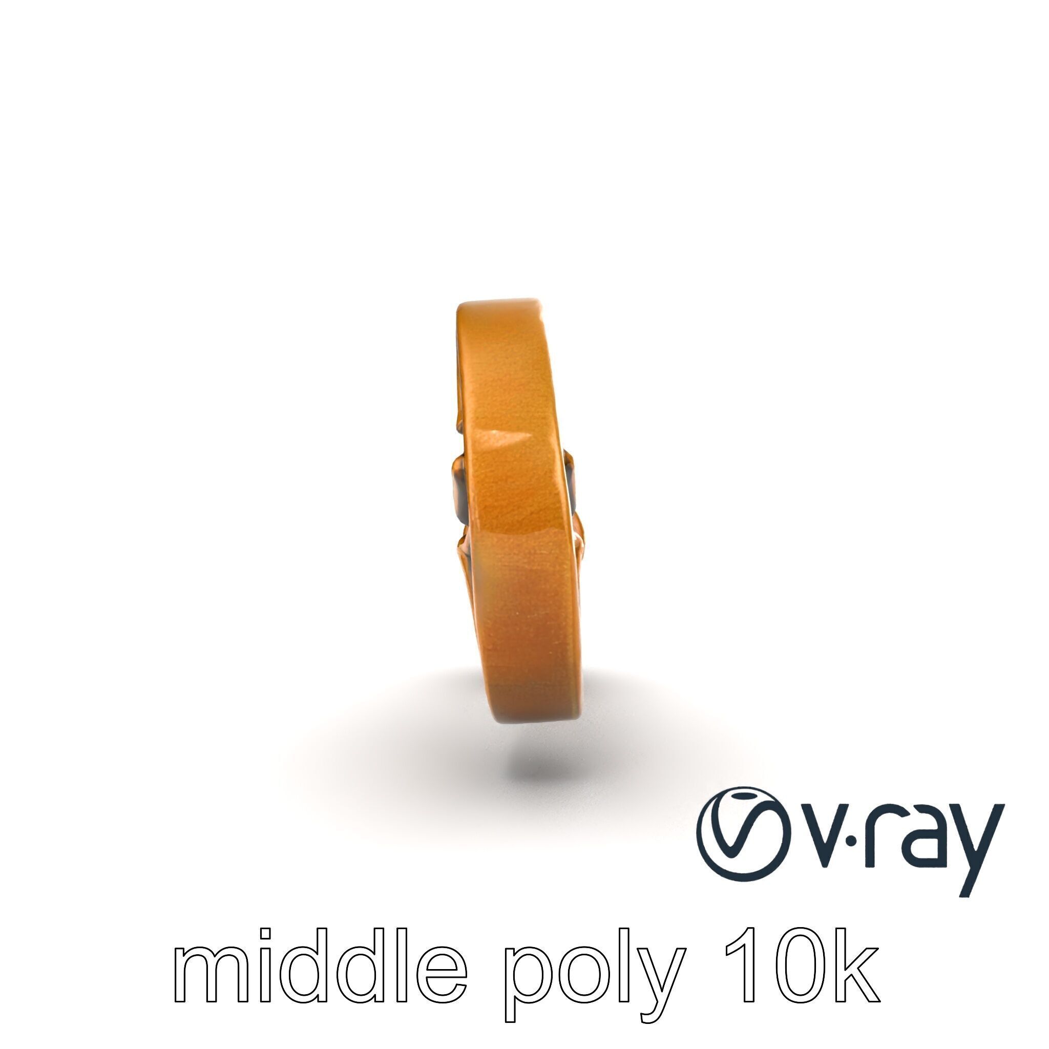 Antique Ornate Key model pack Low-poly 3D model_29