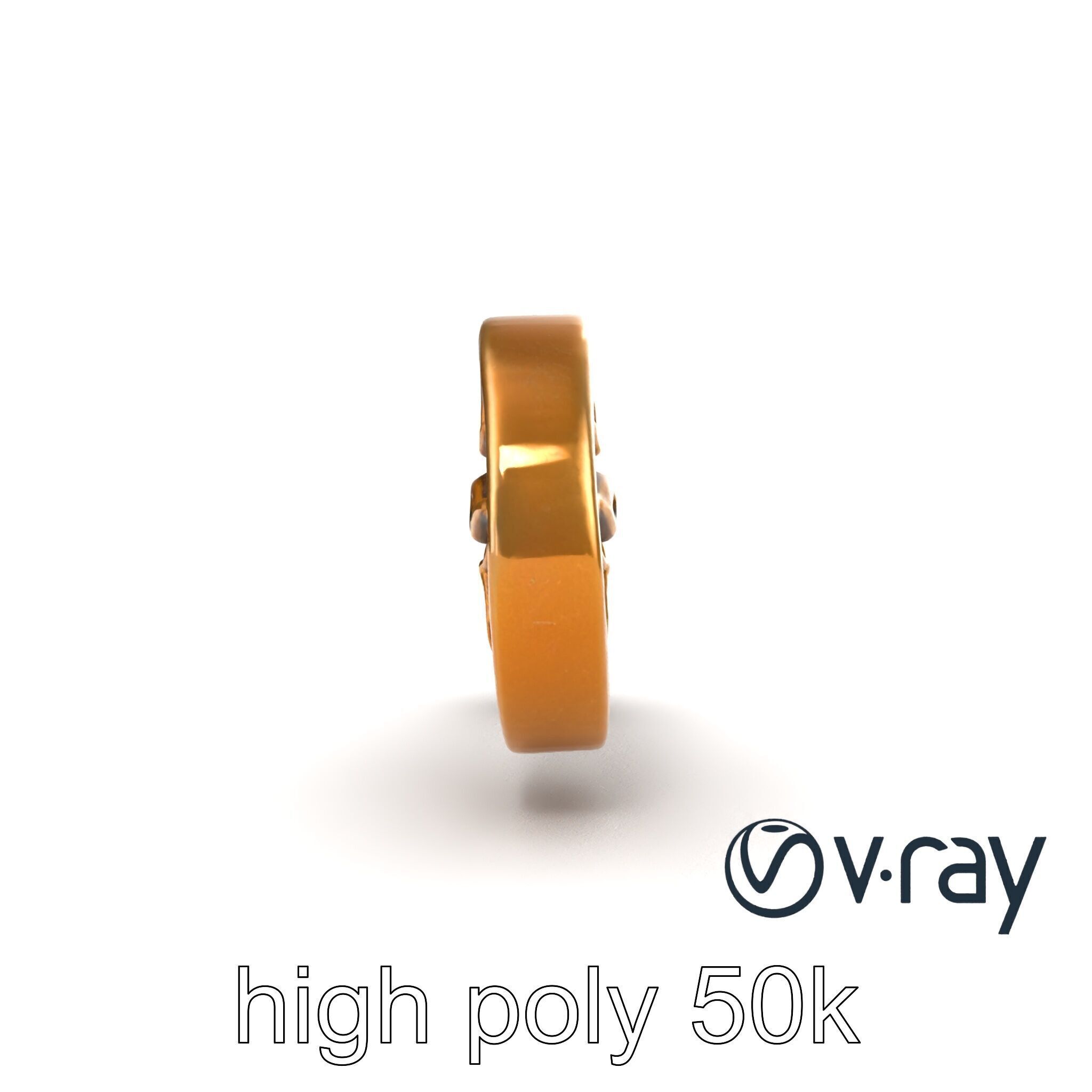 Antique Ornate Key model pack Low-poly 3D model_15