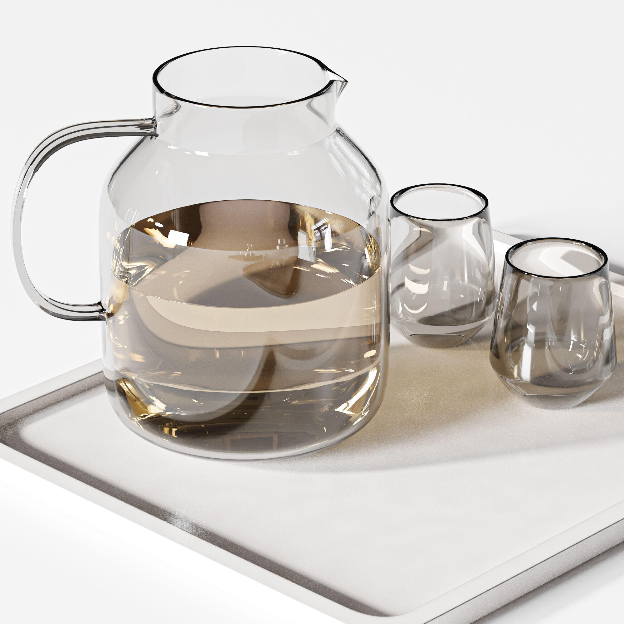 Tableware set22 3D model_2