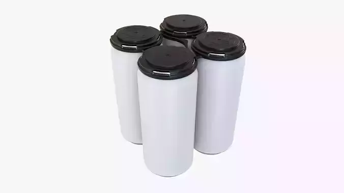 Standard Can 473ml 16oz Clip Pak Carrier Handle Quadpak