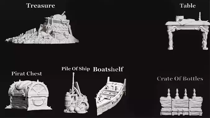 dust part3 3D Model Collection
