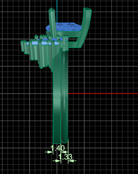 3dm and 3 Stl files 3dm twins ring 3D print model_11