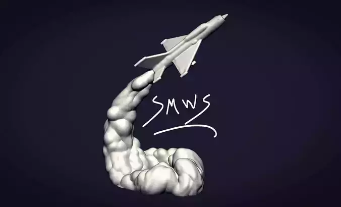 mig 21 take off 3D print model