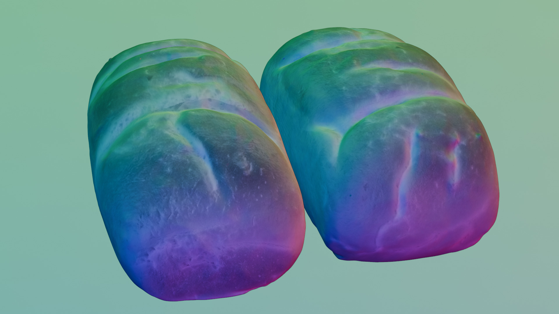 Baked Bread 3D model_52