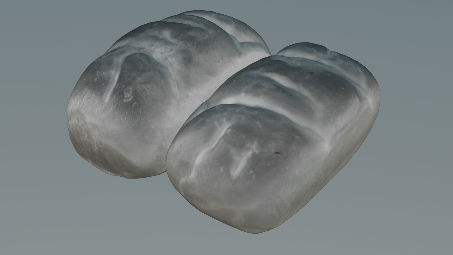 Baked Bread 3D model_35